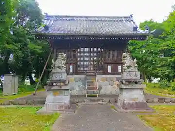 八幡社の本殿・本堂