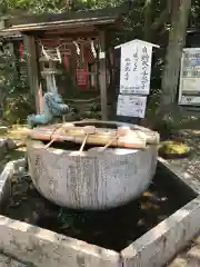 粟田神社の手水