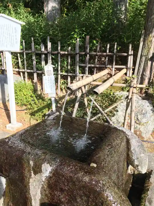 夫婦木神社の手水舎