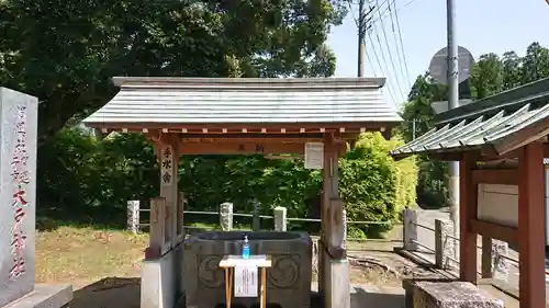 大戸神社の手水舎
