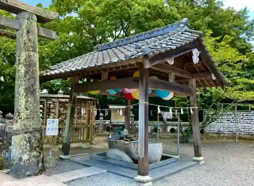 武雄神社の手水