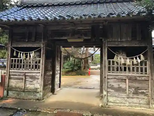 粟鹿神社の山門