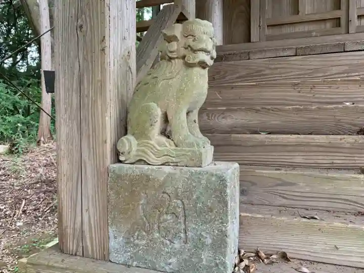 浅間神社の狛犬