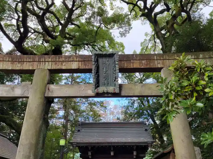 赤坂氷川神社の鳥居