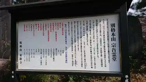 東勝寺宗吾霊堂の歴史