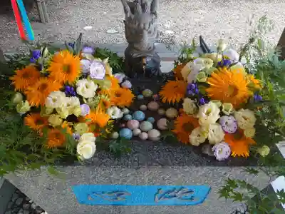 滑川神社 - 仕事と子どもの守り神の手水舎