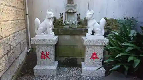 廣尾稲荷神社の狛犬