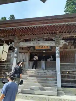 立石寺奥之院の本殿・本堂