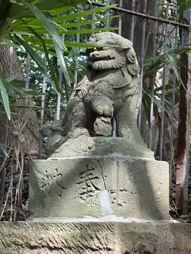 浅間神社の狛犬