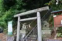 阿久津「田村神社」(郡山市阿久津町)旧社名:伊豆箱根三嶋三社の鳥居