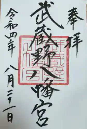 武蔵野八幡宮(東京都)