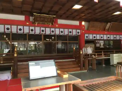 日枝神社の本殿・本堂