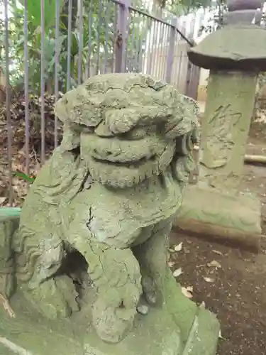 浅間神社の狛犬