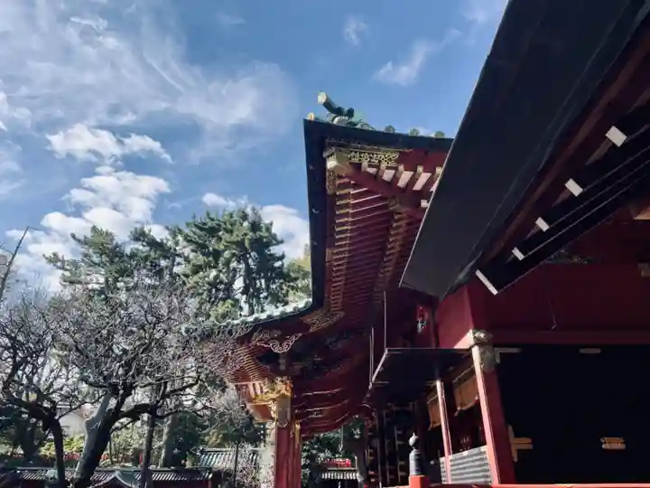 根津神社の本殿・本堂