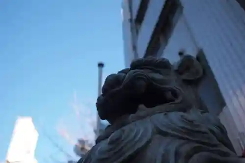 小梳神社の狛犬