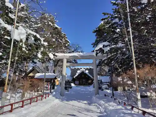 上富良野神社の鳥居