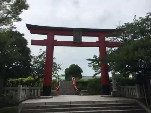 亀戸天神社の鳥居