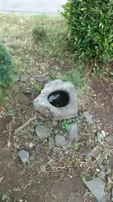 神社(名称不明)の手水舎