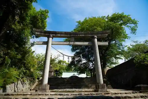 子鍬倉神社の鳥居