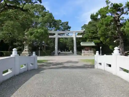 日前神宮・國懸神宮の鳥居