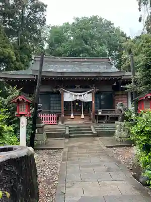 平出雷電神社の本殿・本堂