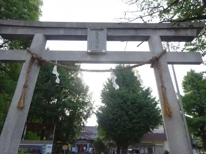 若宮八幡宮 の鳥居