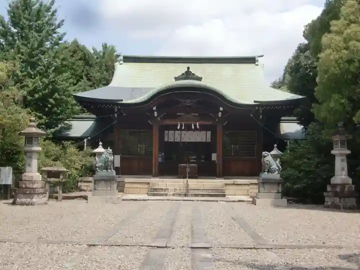 溝旗神社(肇國神社)の本殿・本堂