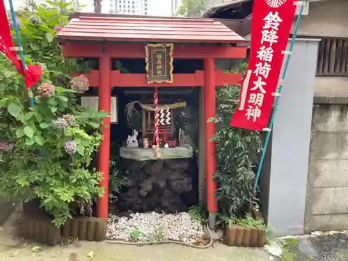 鈴降稲荷神社の本殿・本堂