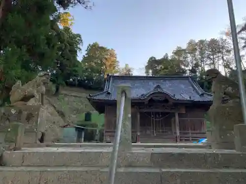 諏訪神社の本殿・本堂