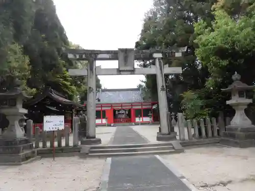 久度神社の鳥居