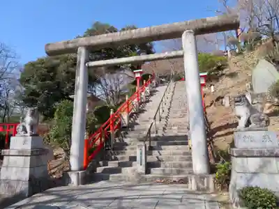 足利織姫神社の鳥居