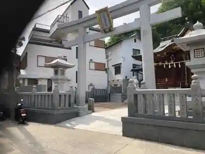 真浦神社の鳥居