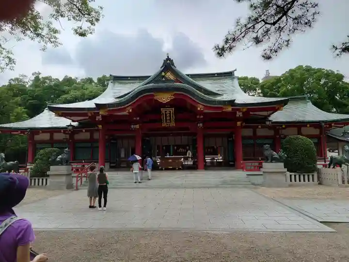西宮神社の本殿・本堂