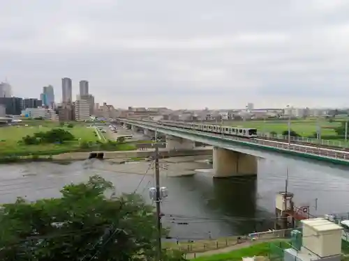 多摩川浅間神社の周辺