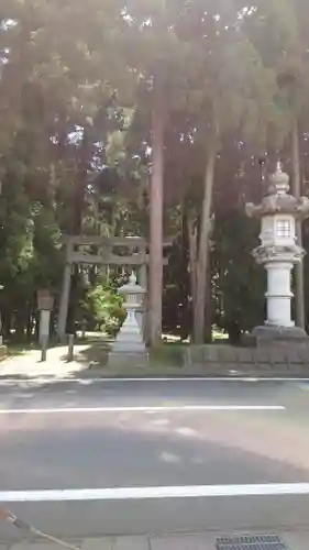 劒神社の鳥居