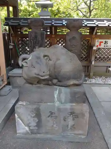 湯島天満宮の狛犬