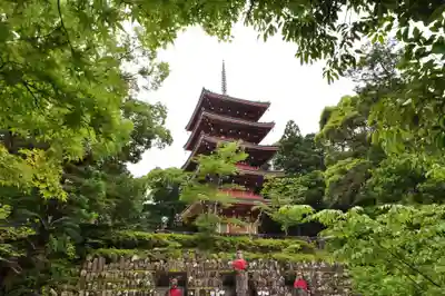 竹林寺の塔