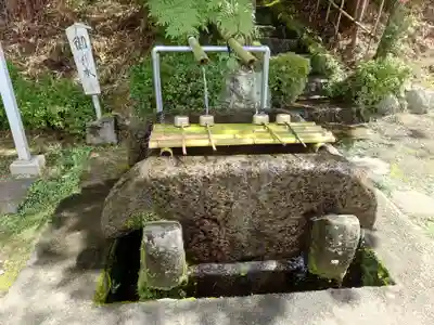 夫婦木神社の手水舎