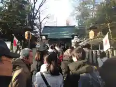 新田稲荷神社の初詣