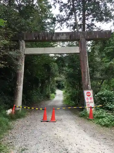 大縣神社の鳥居