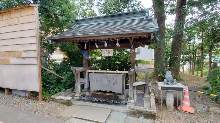池袋御嶽神社の手水舎