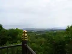 藤尾八幡神社の景色