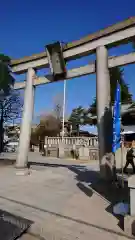 尾久八幡神社の鳥居