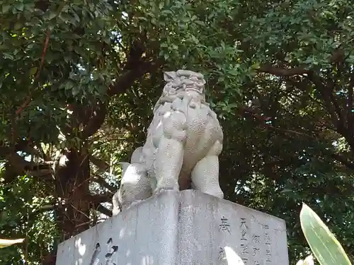 ときわ台天祖神社の狛犬
