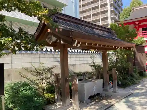 成子天神社の手水