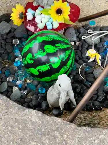 三輪神社の手水舎