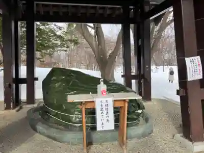 月寒神社の手水舎