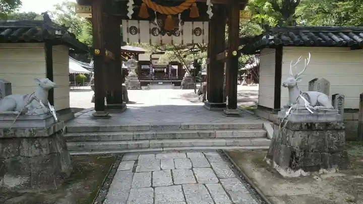 立木神社の山門・神門