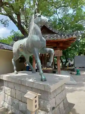 藤森神社の狛犬