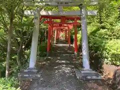 岐阜稲荷山本社の鳥居